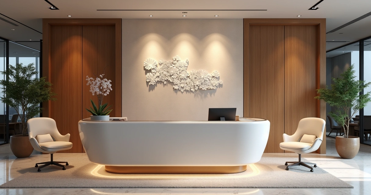 Móveis personalizados para ambiente corporativo