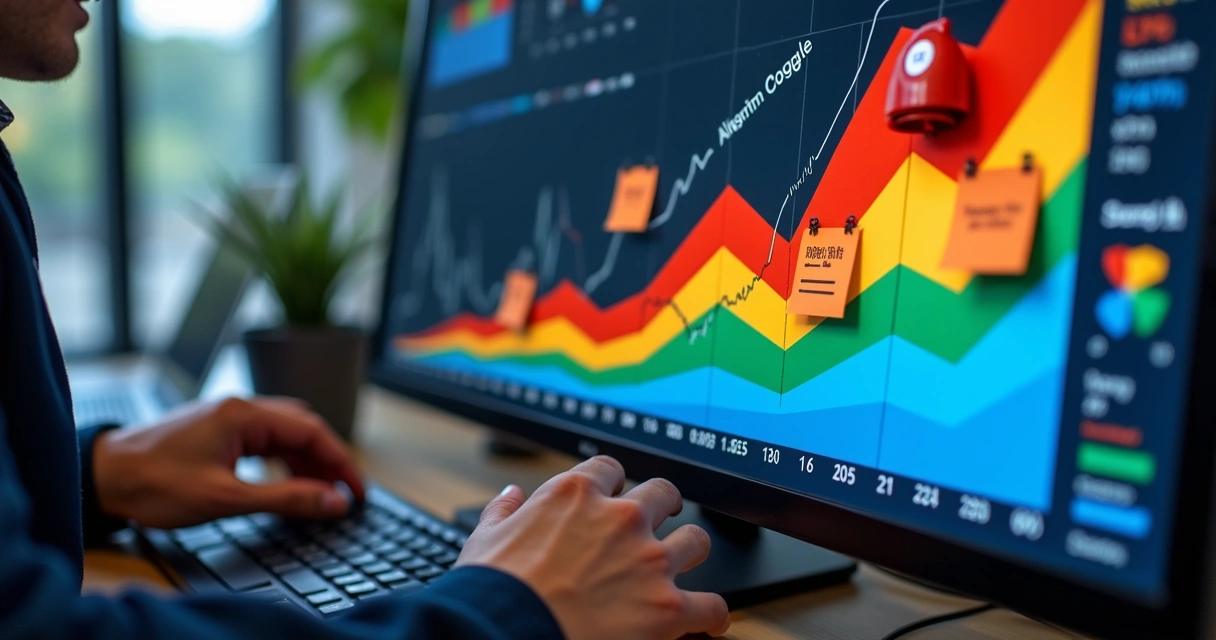 Painel de controle exibe gráfico oscilando após mudança de algoritmo 