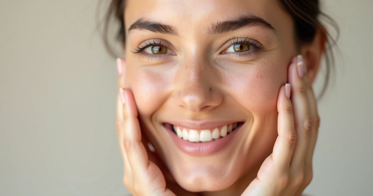 Botox preventivo: quando começar e que resultados esperar? 1 Mulher jovem com pele lisa e expressão suave