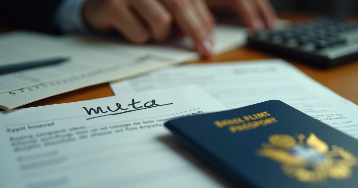 Burocracia e multas na falta de declaração de saída definitiva