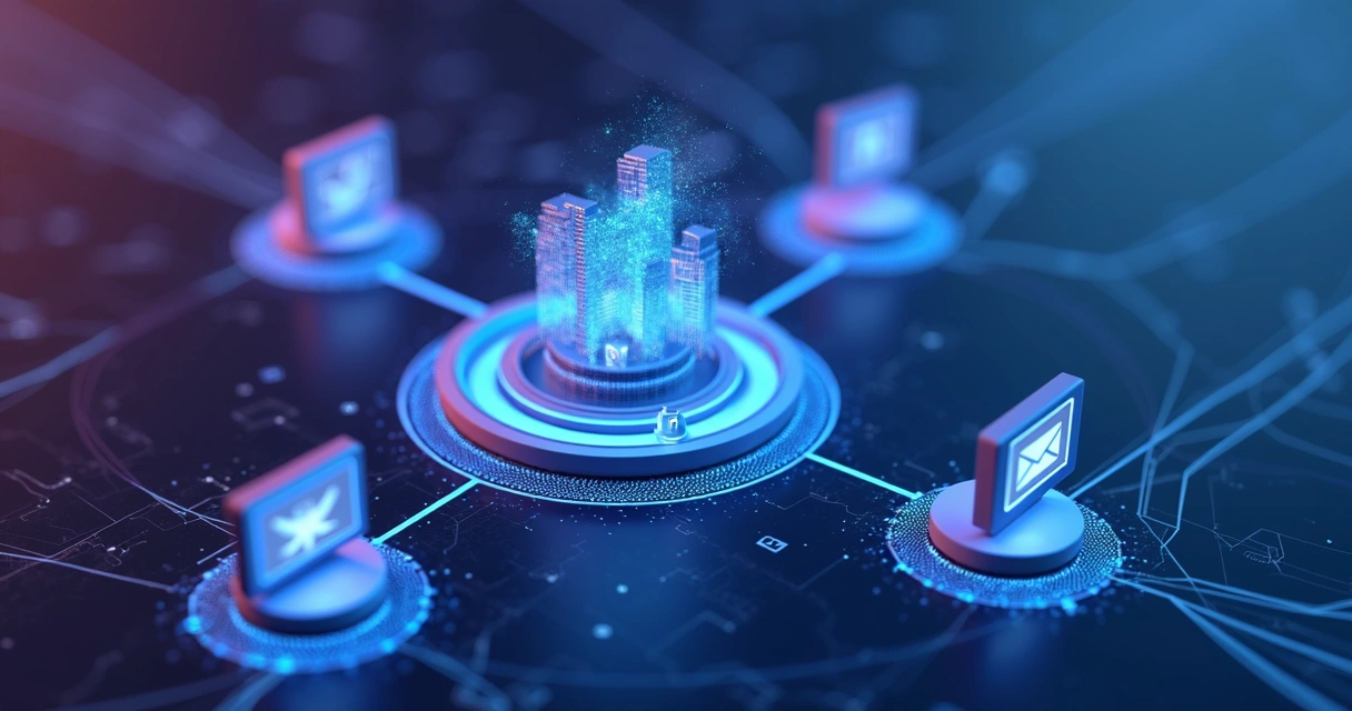 Vários canais digitais integrados em campanha de afiliados 