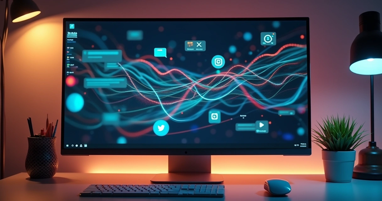 Canais digitais integrados em uma única tela de atendimento.