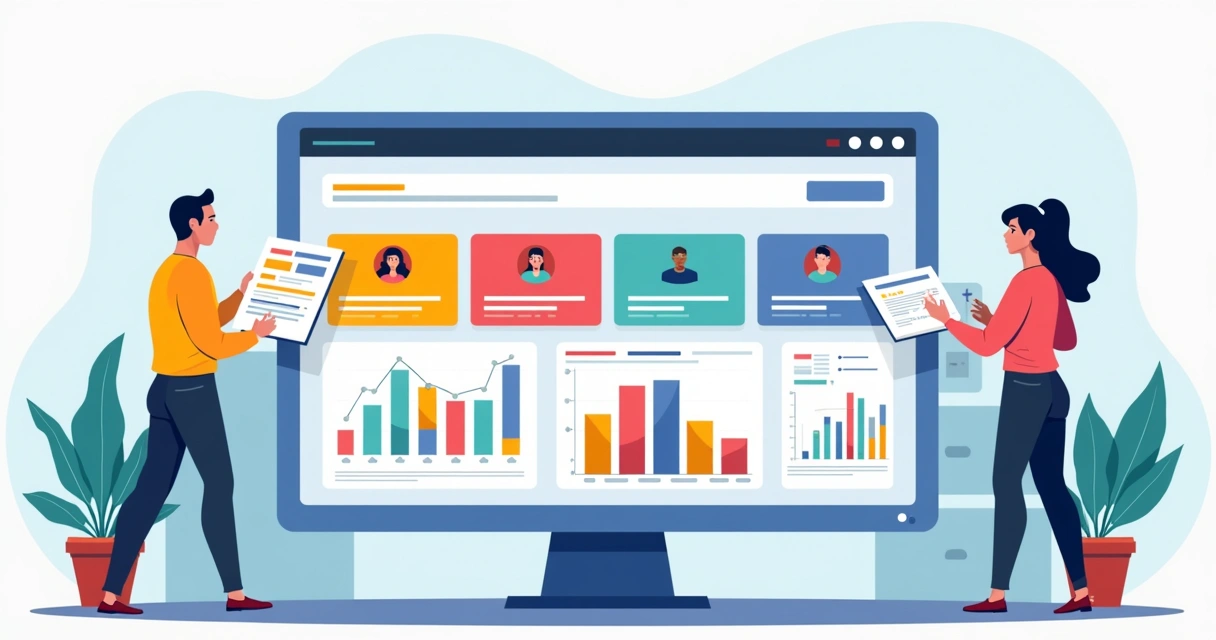Tela exibindo dashboards de campanhas simultâneas direcionadas a diferentes públicos