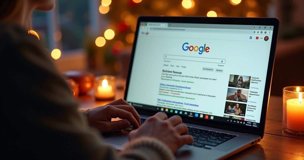 Busca do Google exibindo resultados personalizados para usuário 