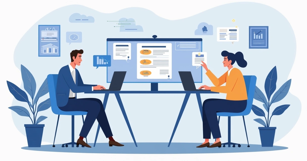 Reunião virtual entre equipes empresariais para fechamento de pedido online 