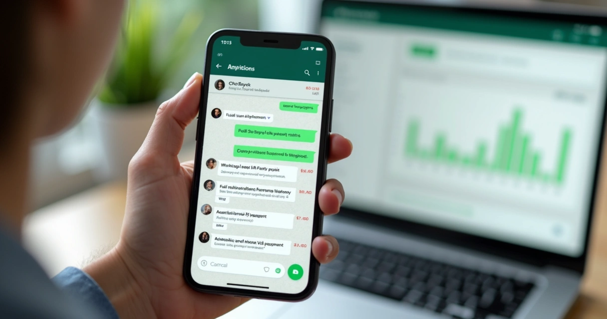 Negociação digital de dívida no celular com opções de pagamento