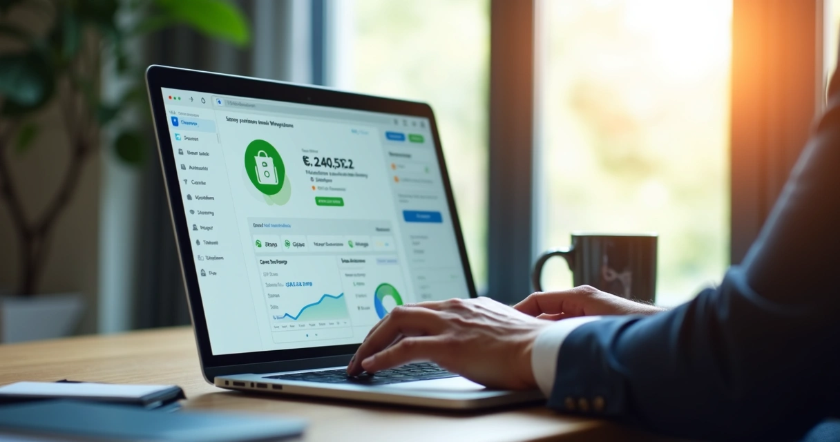 Dashboard digital mostrando integração entre WhatsApp e pagamentos 