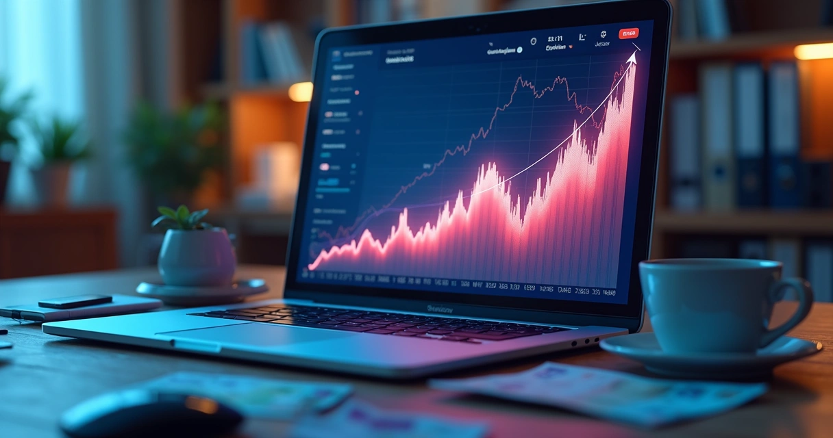 Representação gráfica do aumento dos negócios digitais no Brasil 