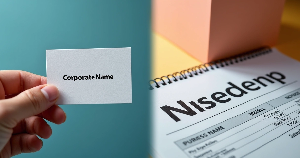 Exemplo visual de nota fiscal mostrando diferença entre razão social e nome fantasia 