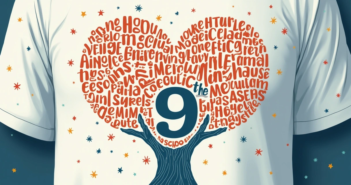 Detalhe de uma camiseta de formandos com nomes personalizados dos alunos