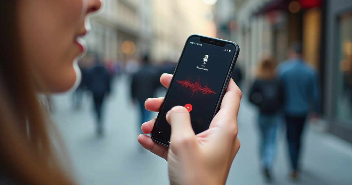 Grabar notas de voz en el móvil