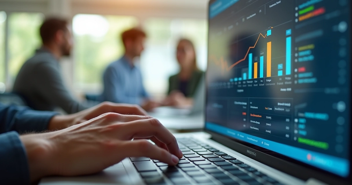 Painel digital mostrando pendências e status para transição de cliente