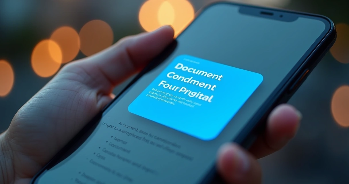 Alerta digital de abertura de documento em proposta B2B 