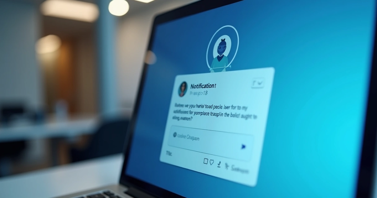 Exemplo de notificação personalizada com IA em plataforma SaaS