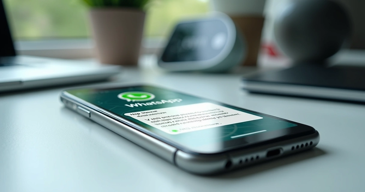 Notificação no WhatsApp trazendo informação útil para cliente