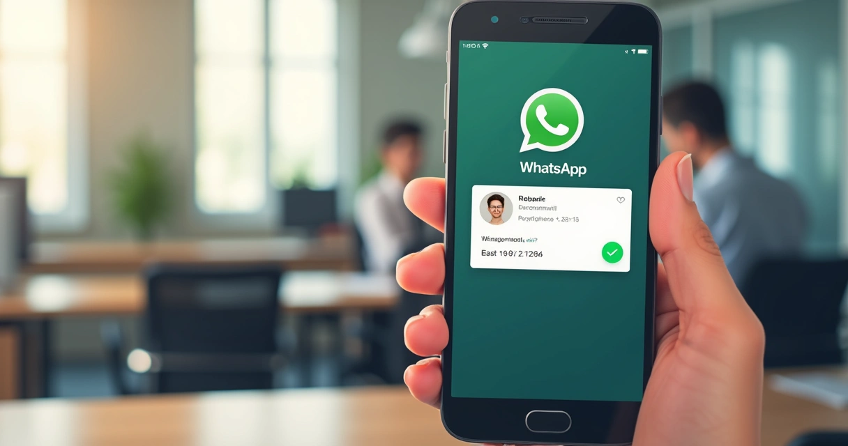 Notificação de pagamento automática recebida no WhatsApp 