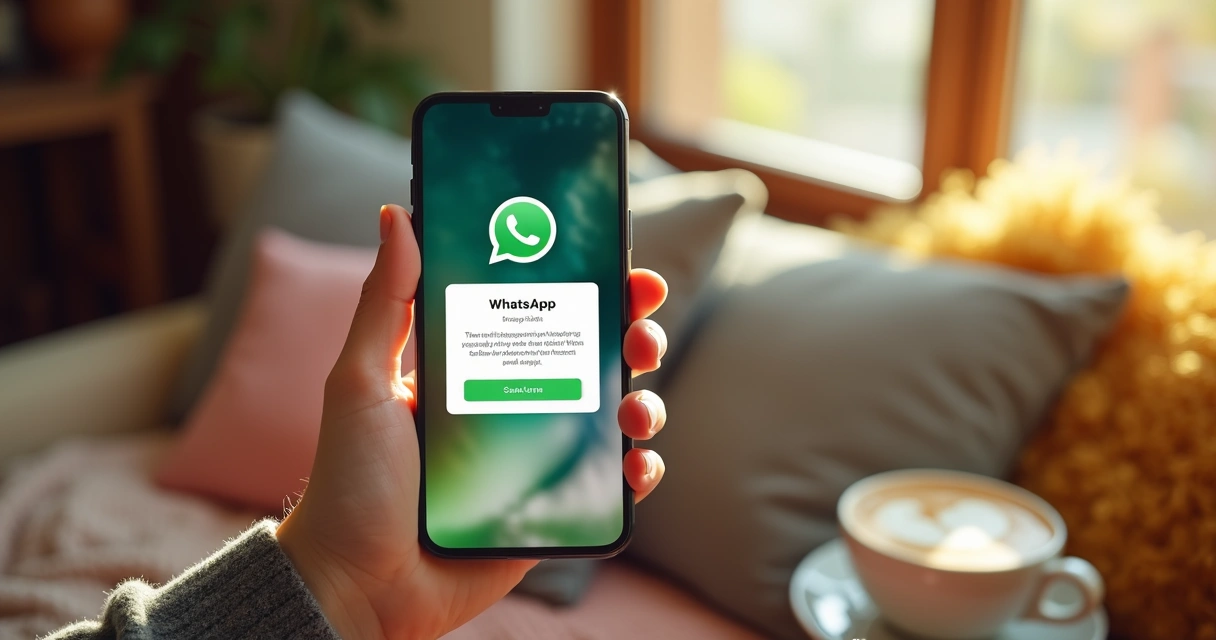 Notificação de WhatsApp personalizada no smartphone 