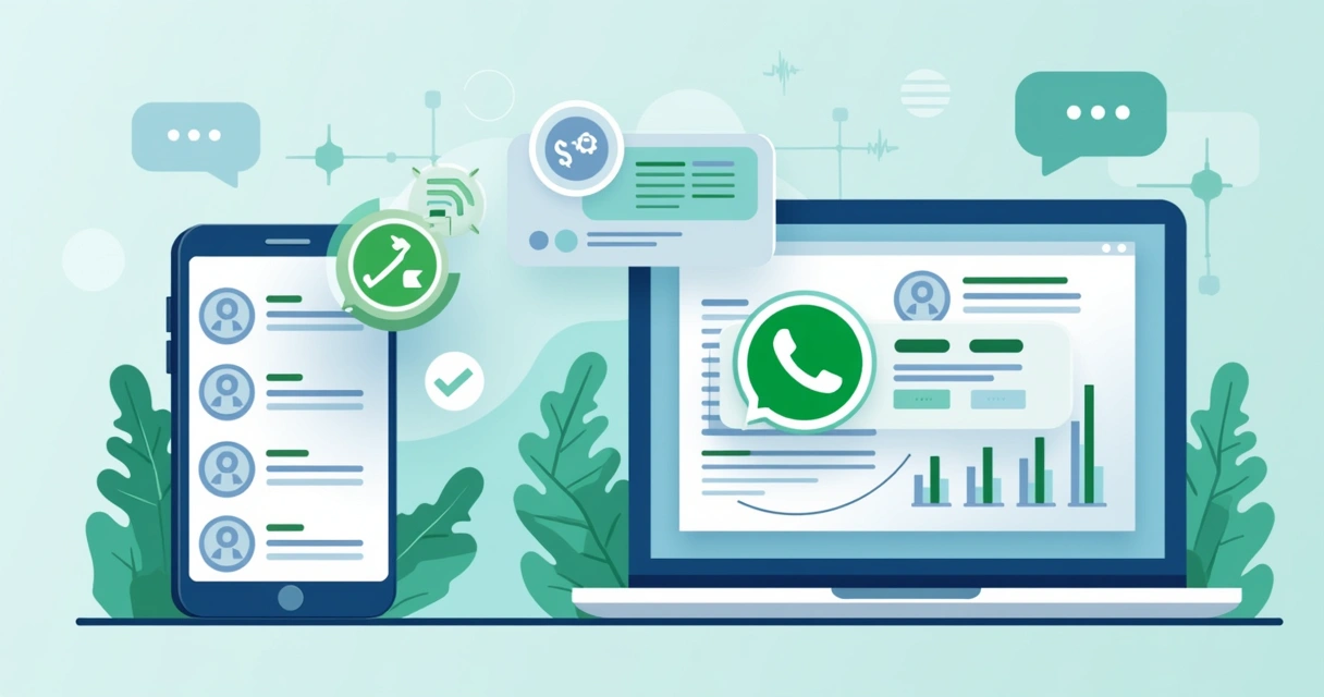 Notificações de ordem de serviço no WhatsApp integradas ao sistema 