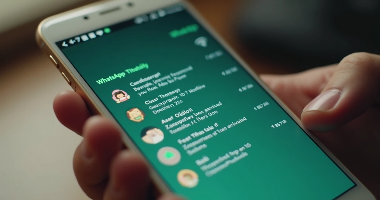 Smartphone recebendo várias notificações de mensagens