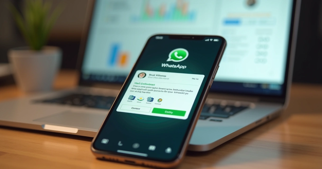 Cliente recebendo notificação automatizada de pedido pelo WhatsApp 