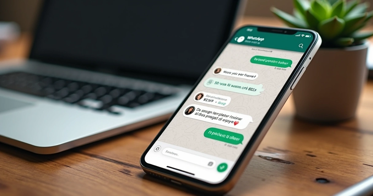 Mensagem de alerta financeiro no WhatsApp 