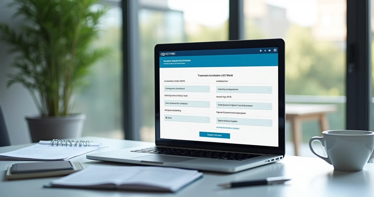 Tela de computador exibindo interface de envio de obrigações fiscais digitais 