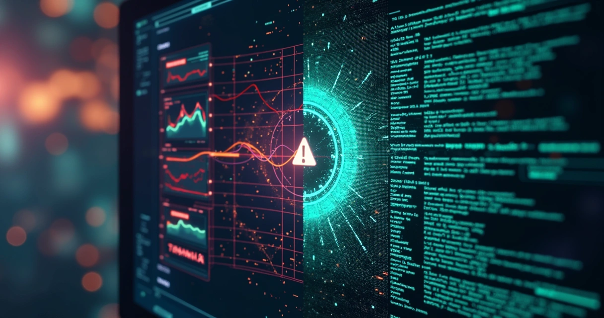 Interface moderna conectada a tela de sistema antigo 
