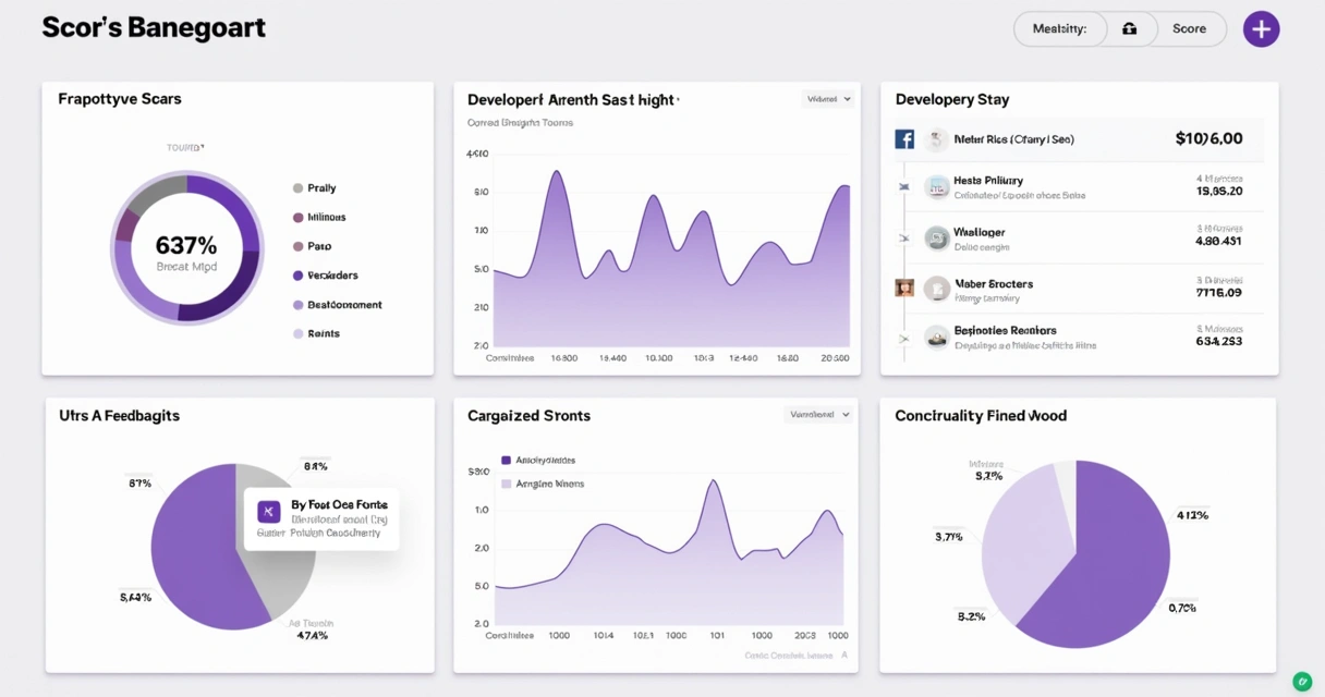 NPS dashboard screenshot with trend, urgency highlights, and user feedback categories. Clean, developer-friendly UI with purple accents. 
