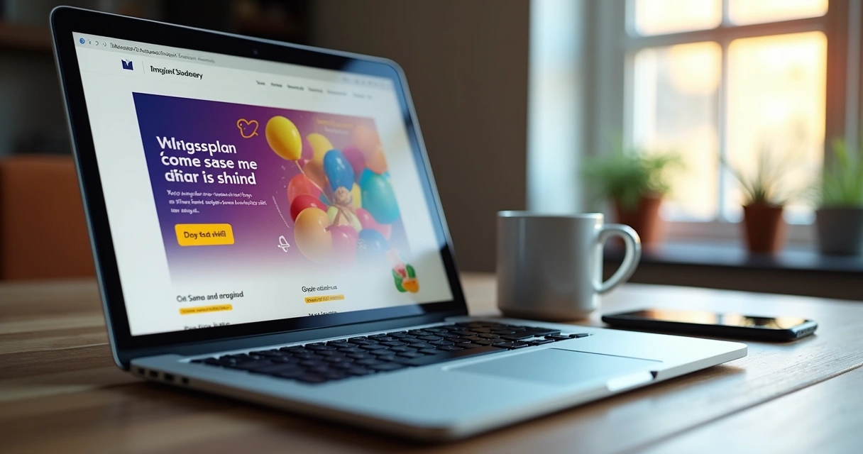 Pessoa analisando email marketing em notebook 