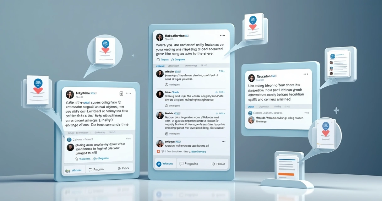 Sequência de envios de conteúdo educativo por DM no LinkedIn para nutrição de leads 