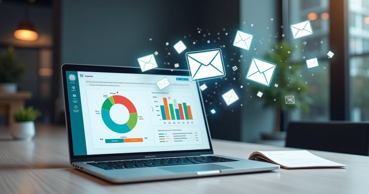 Disparo de campanhas segmentadas de e-mail marketing para nutrição de leads 