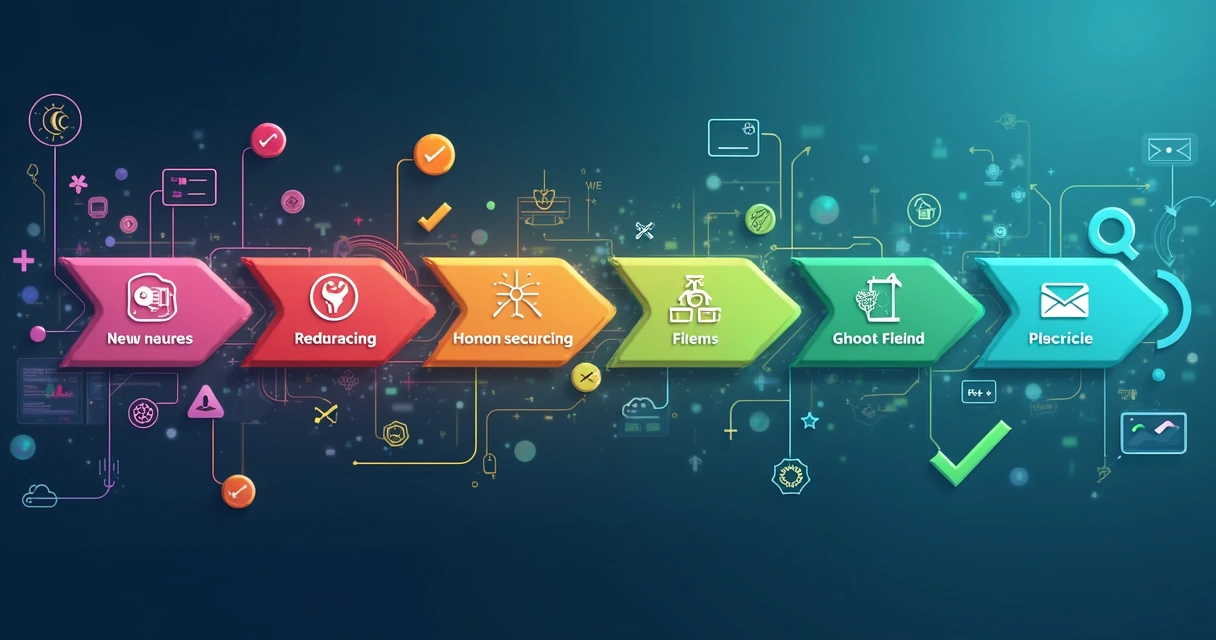 Qualificação de leads em Saúde e o impacto no SLA com vendas 6 Fluxo visual de nutrição de leads com ícones médicos