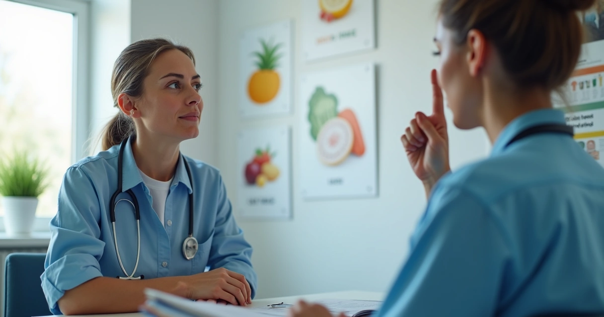 Paciente expressando dúvida sobre preço do tratamento para profissional da saúde em consultório 