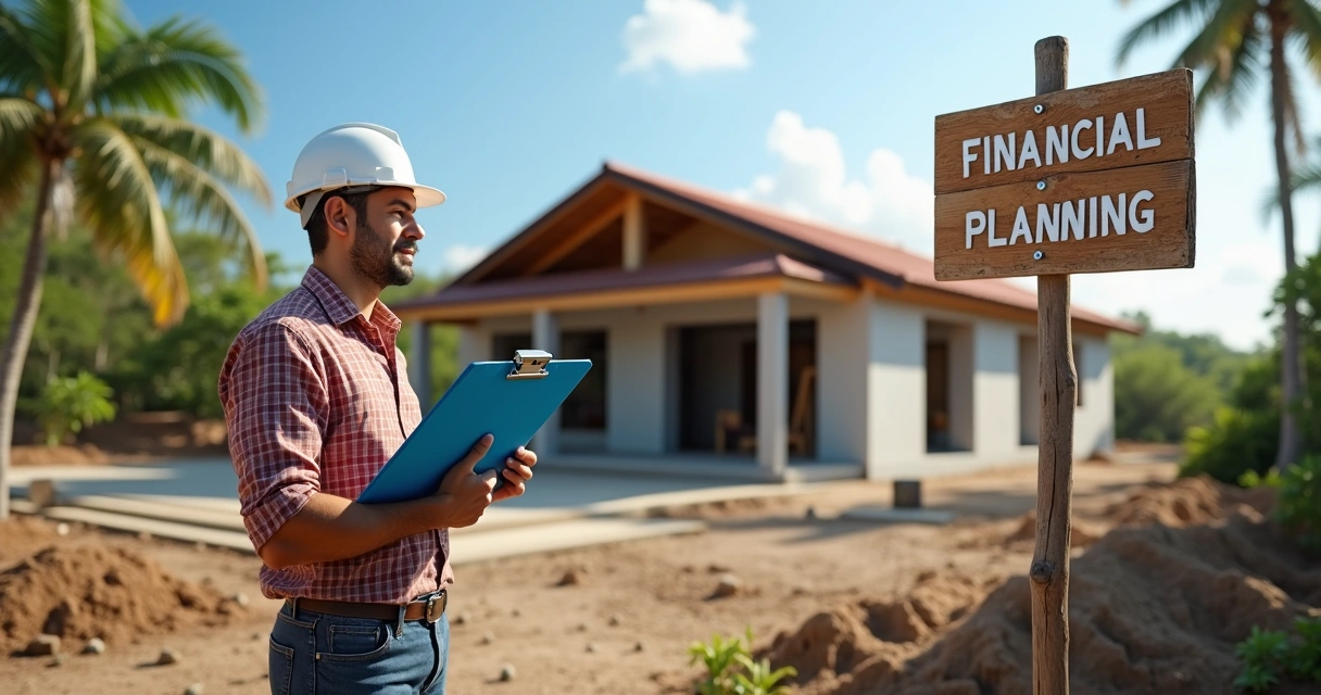 Engenheiro vistoriando obra para liberação de financiamento Caixa