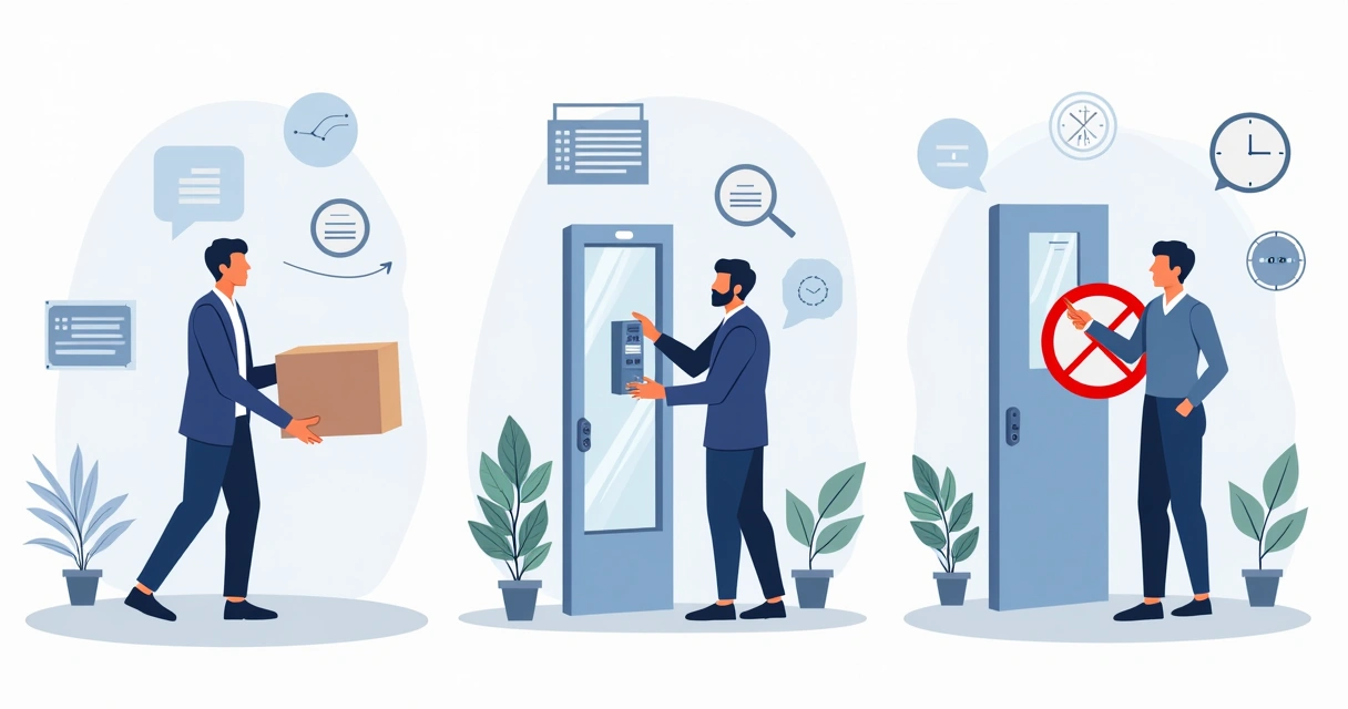 Representação visual dos três tipos de obrigação contratual em empresas 