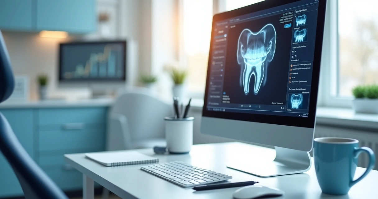 Odontograma digital de clínica odontológica 