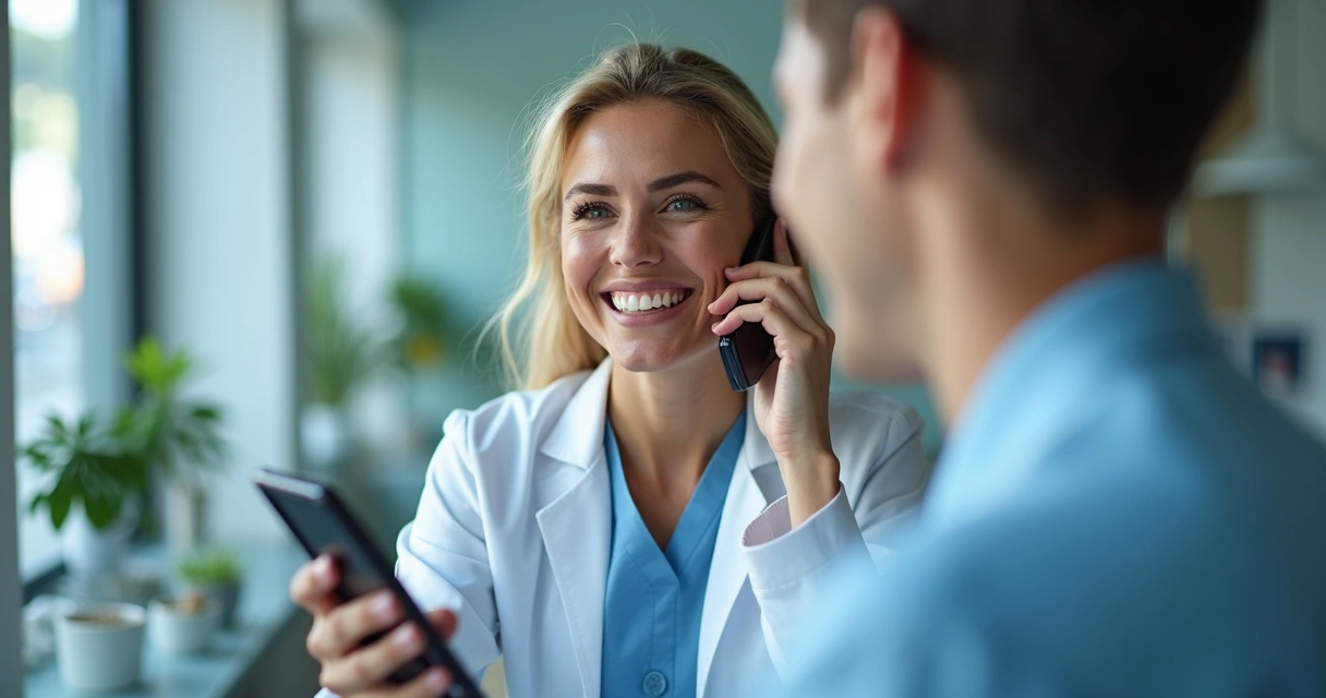 Agendamento de consulta odontológica pelo celular