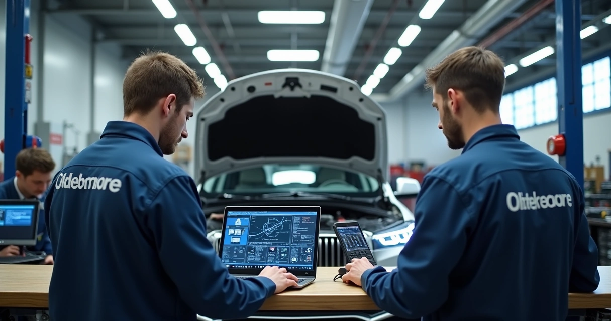 Equipe de oficina especializada usando scanner em ambiente moderno