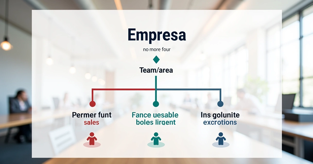 Quadro mostrando objetivo principal e como times se conectam com metas principais 