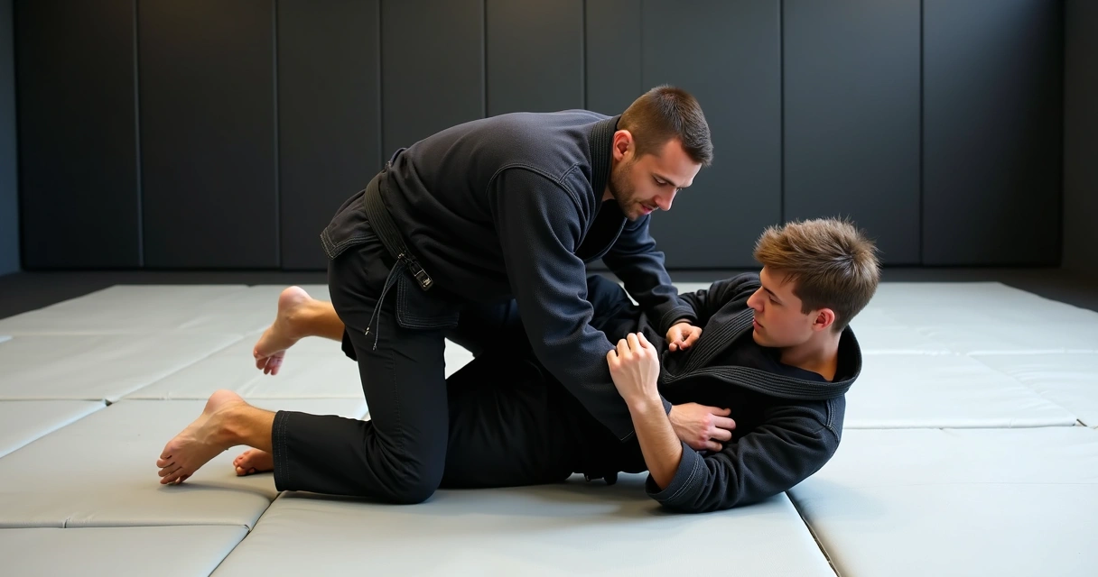 Brazilian Jiu-Jitsu omoplata transition to armbar