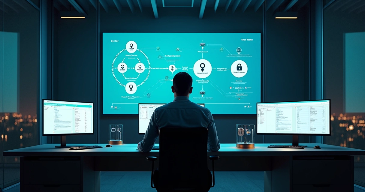 Tela grande mostrando fluxo de onboarding digital via API para abertura de contas 