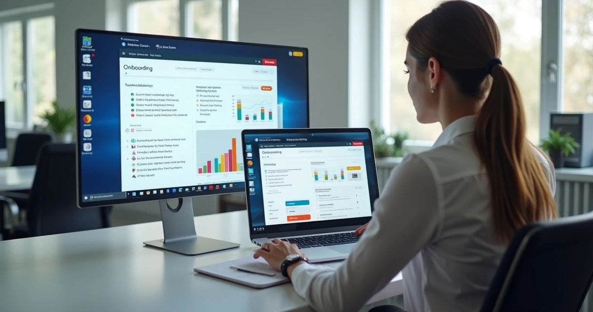 Partner Experience (PX): como criar uma jornada que engaja parceiros Parceiro acessando portal de onboarding digital