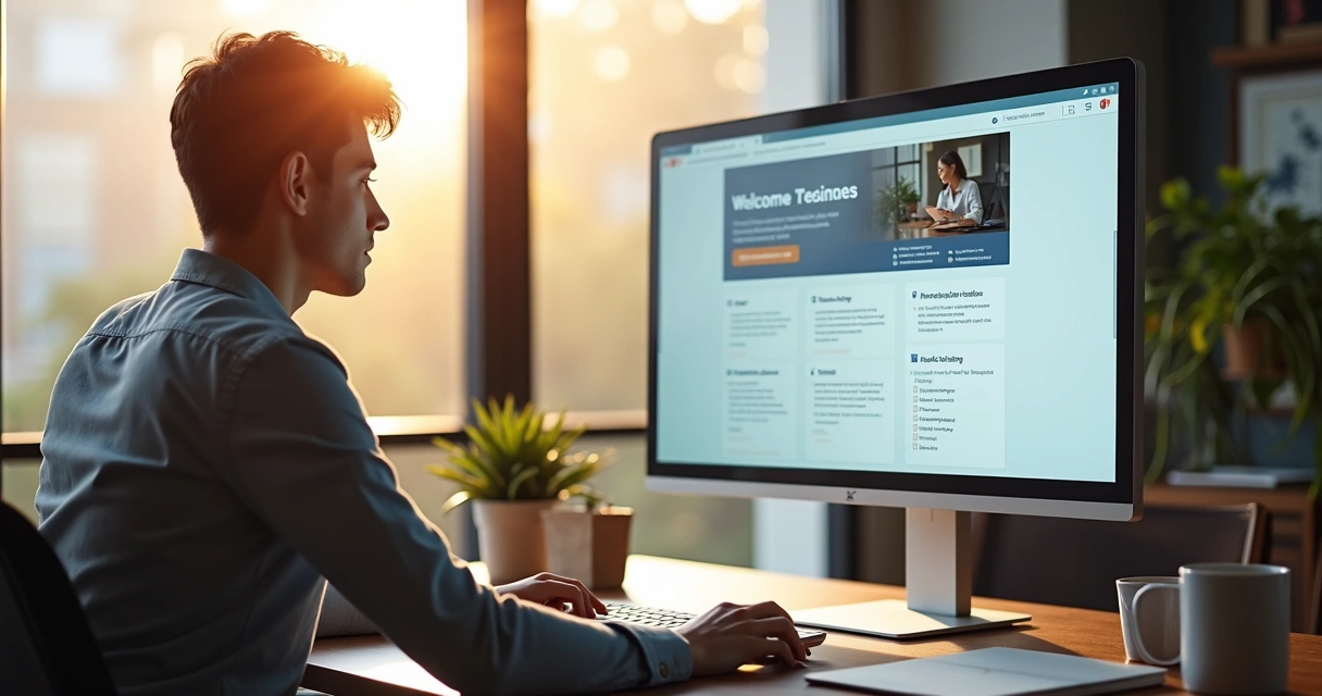 Apresentação digital em onboarding de novos colaboradores 