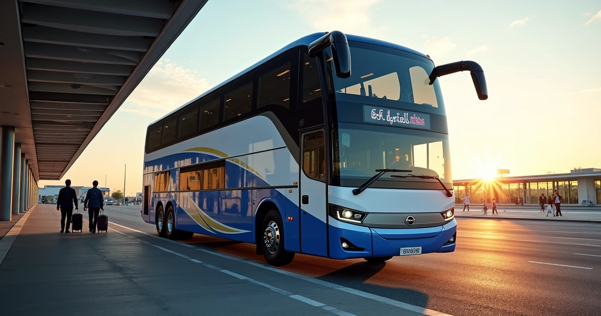 Ônibus Marcopolo Paradiso G8 1800 DD da Auto Viação Progresso em terminal rodoviário moderno 