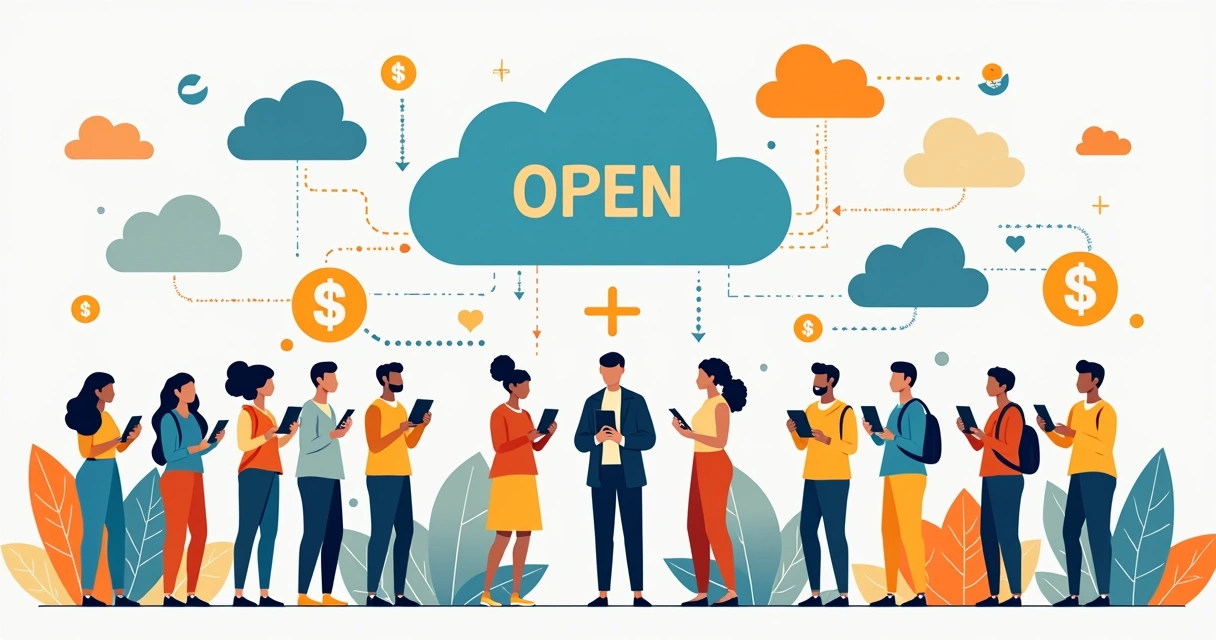 Representação do open finance e inclusão financeira 