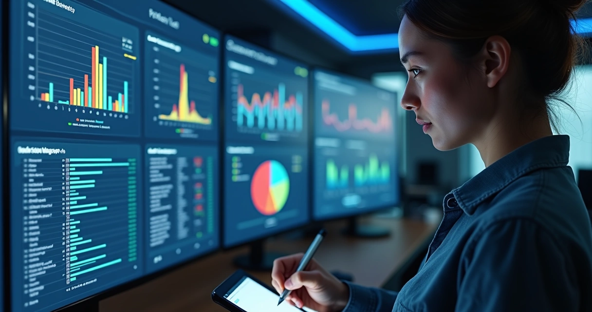 Operador de e-commerce visualizando pedidos multi cnpj