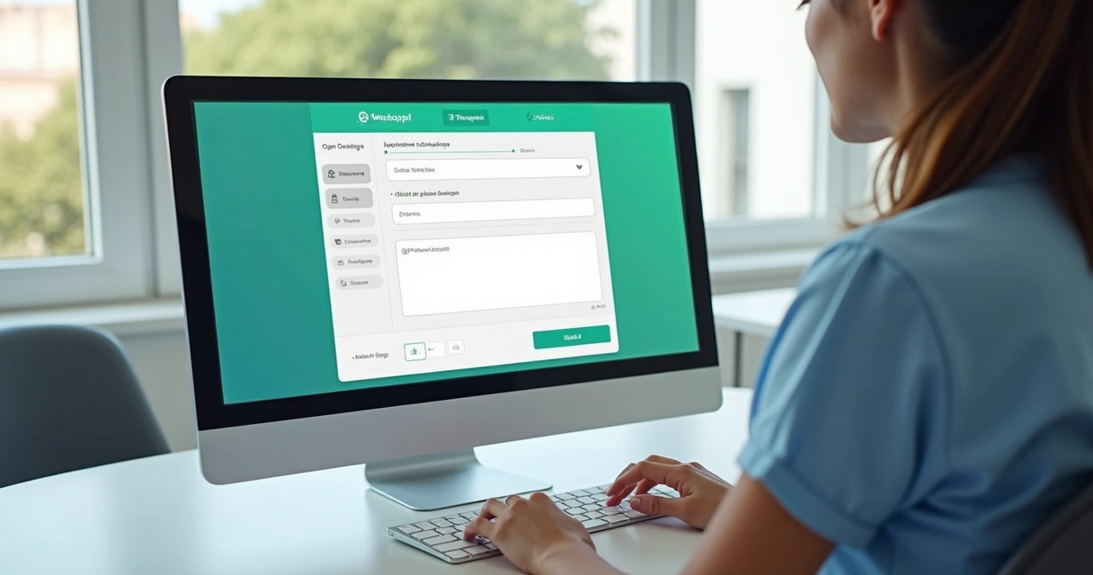 Recibo e orçamento odontológico automático sendo gerados por computador