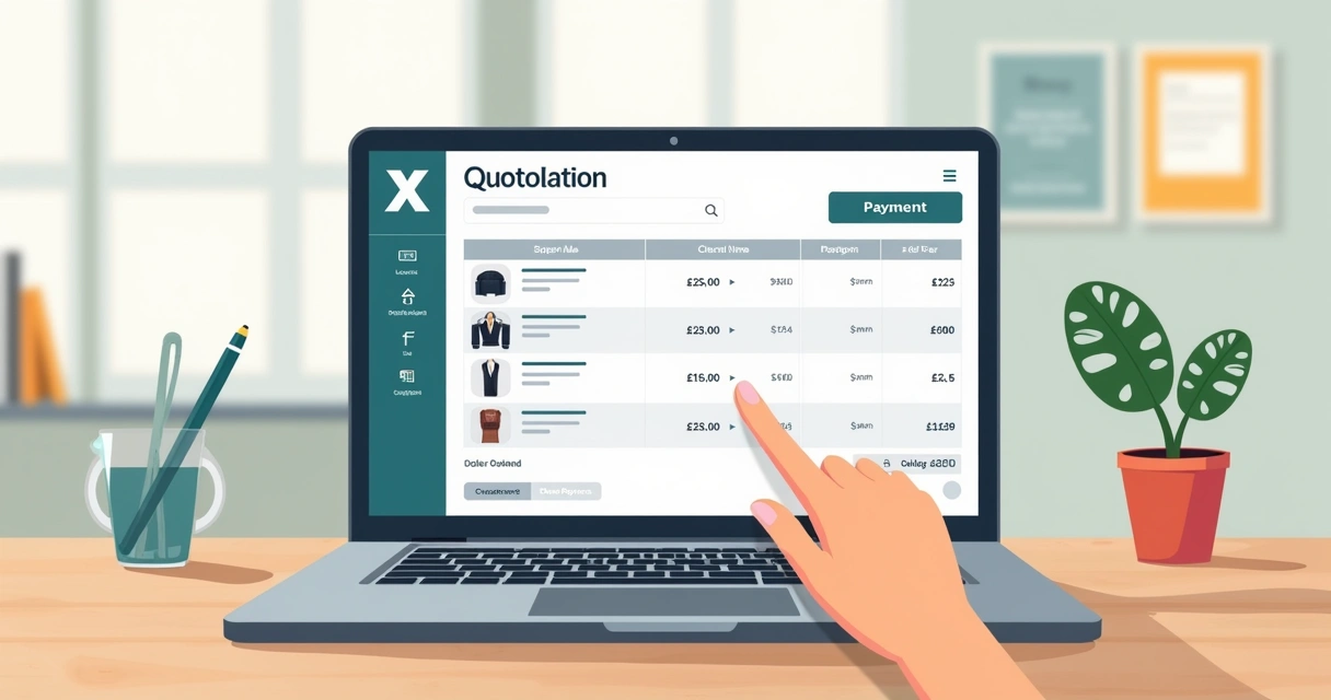 Orçamento digital personalizado para cliente 