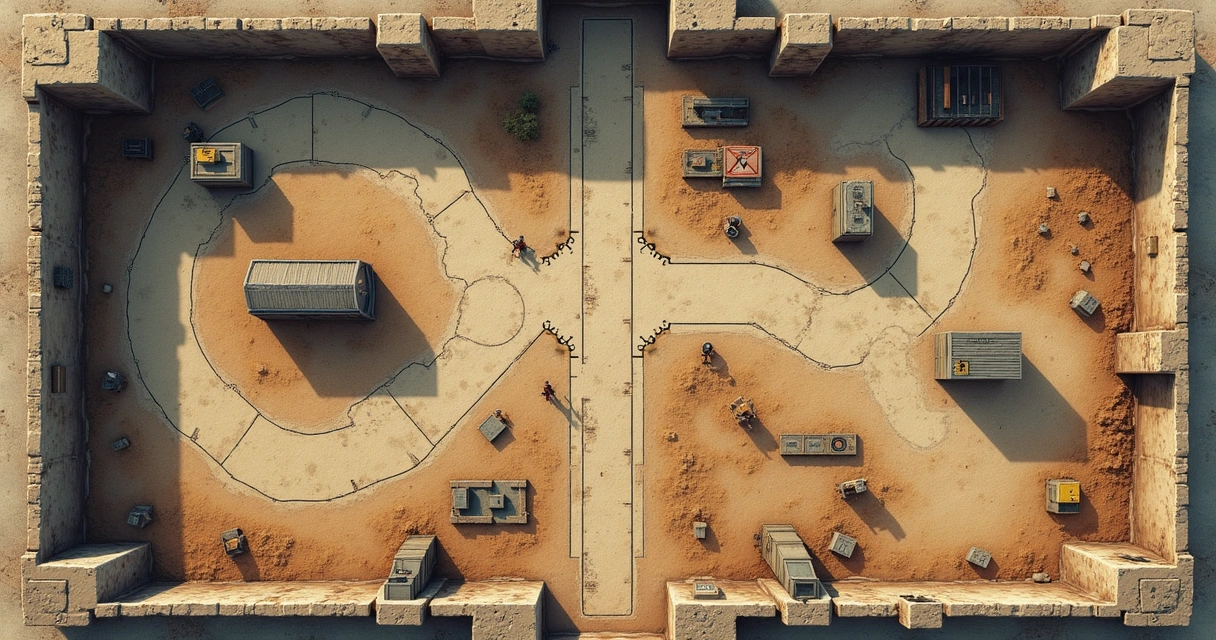 Setorização de áreas de vivência em canteiro de obras