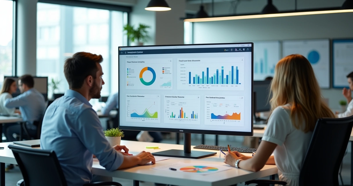 Dashboard digital com organização de feedbacks de clientes por categoria 